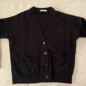 Madewell Black Cardigan